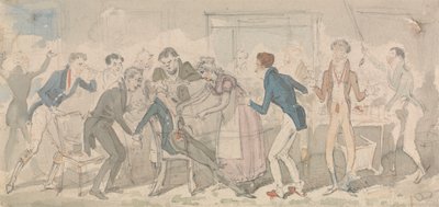 De flauwte door George Cruikshank