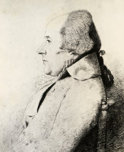 Portret van William Bligh door George Dance