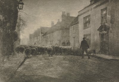In een Dorp onder de South Downs door George Davison