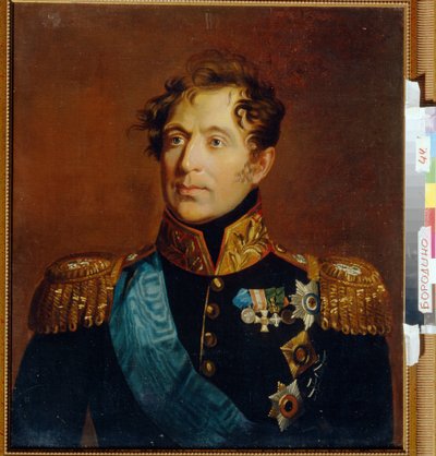Portret van generaal graaf Mikhail Miloradovich door George Dawe
