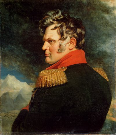 Portret van generaal Alexei Yermolov (1772-1861) door George Dawe