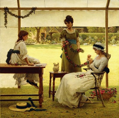 De krans door George Dunlop Leslie