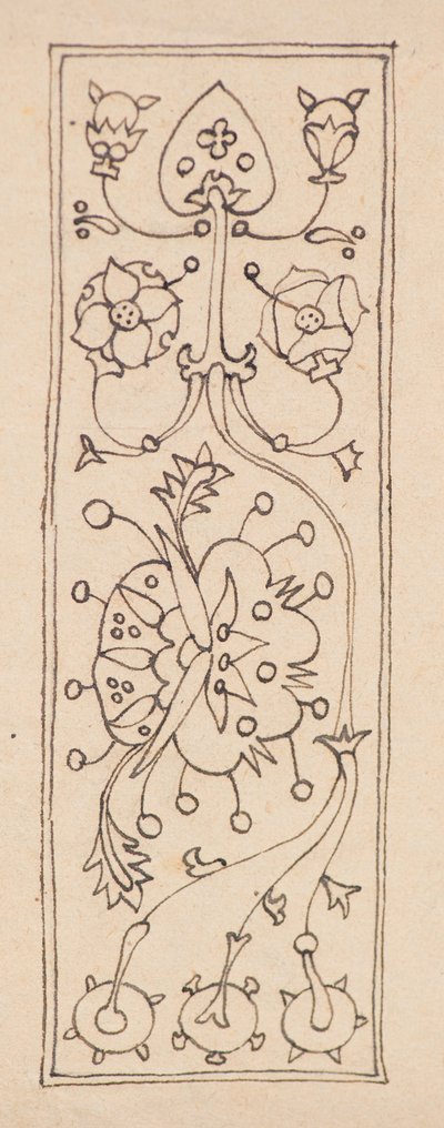 Borduurmotief door George Dutch Davidson