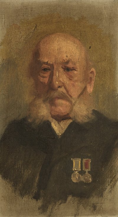 Portret van C. Pippett, R.A. door George Edmund Butler