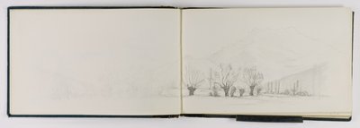 (Schetsboek) In de buurt van Aigle door George Elbert Burr