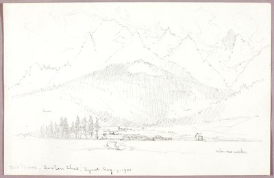 Bad Moos, Sexten Thal, Tirol door George Elbert Burr