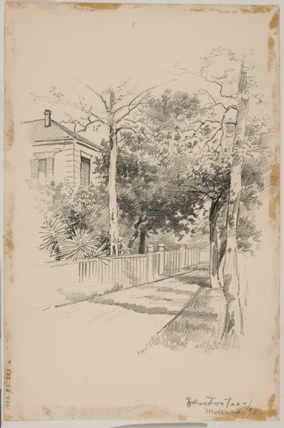 Galveston, Texas door George Elbert Burr