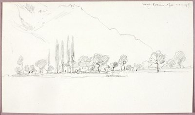 Omgeving Evian door George Elbert Burr