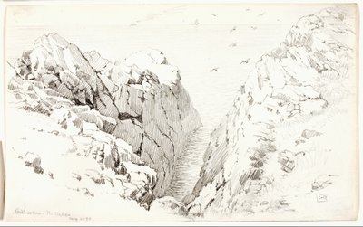 Porthwen, Noord-Wales door George Elbert Burr