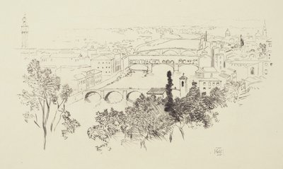 Schets van Florence door George Elbert Burr