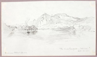 De Drachenfels, Rijn door George Elbert Burr
