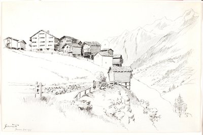 Zermatt door George Elbert Burr
