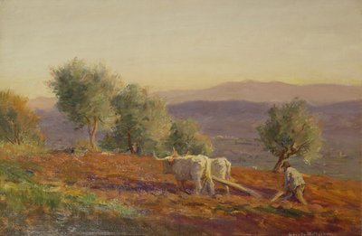 Waar Vergilius zong, man die ploegt, 1912 door George Faulkner Wetherbee