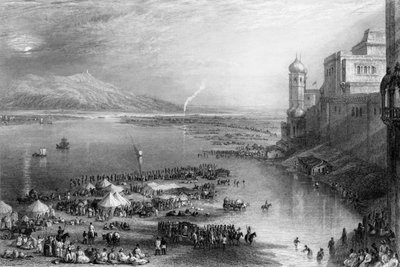 Deel van de Chaut, bij Hurdwar, 1838 door George Francis White