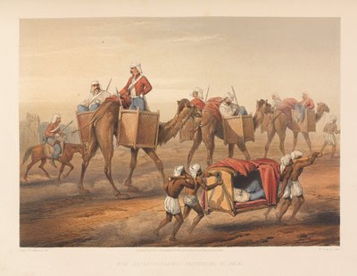Versterking op weg naar Delhi?, 1857 door George Francklin Atkinson