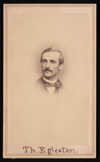 Portret van Thomas Egleston 1832-1900, tussen 1863 en 1875 door George Gardner Rockwood