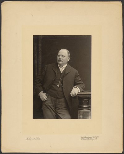 [Portret van een man]. door George Gardner Rockwood