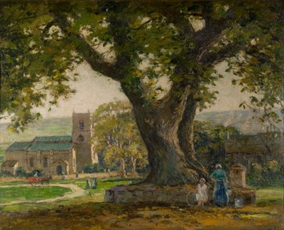 Wensley Village, Yorkshire door George Graham