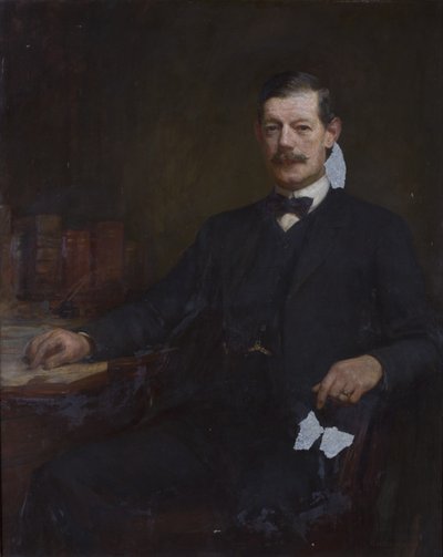 Portret van Sir George E. Carter door George Hall Neale