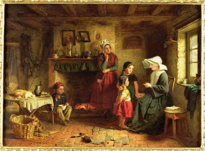 La Soeur de Charite, 1866 door George Hardy