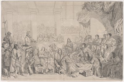 Het Proces van William Lord Russell door George Hayter