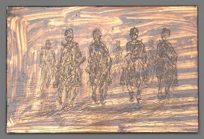 Husaren im Galopp door George Hendrik Breitner