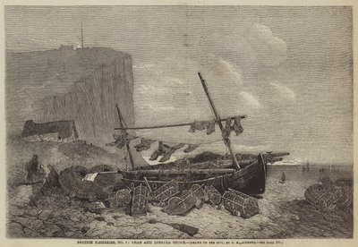 Britse Visserijen, Nr. 5, Krab- en Kreeftkust door George Henry Andrews