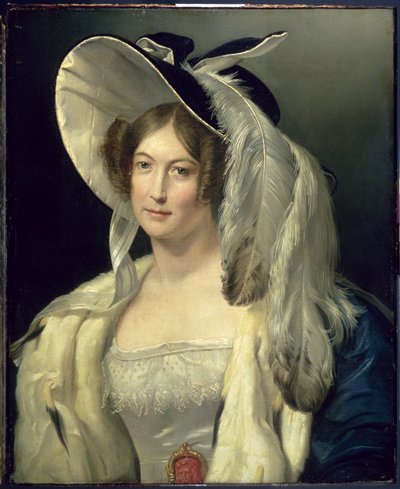 Victoria May Louise, Hertogin van Kent (1786-1861), c.1830-40 door George Henry Harlow