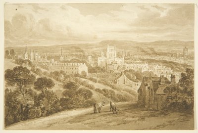 Bristol vanuit Clifton Wood door George Holmes