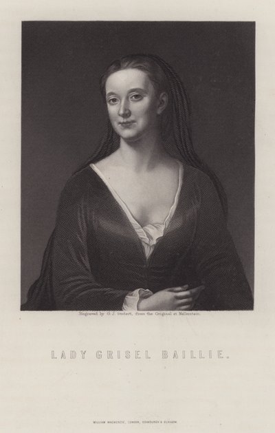 Lady Grizel Baillie, Schotse songwriter door George J. Stodart