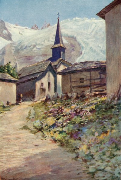 Het Dorp Tour (kleur litho) door George Jackson Flemwell