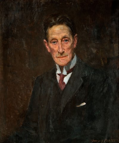 Portret van Sir Johnston Forbes-Robertson, 1900-1925 door George James Coates