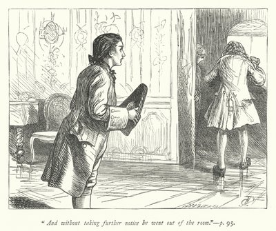Illustratie voor De Pastoor van Wakefield door George John Pinwell