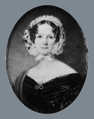 Mevrouw George M. Gill Ann McKim Bowly, 1841 door George Lethbridge Saunders
