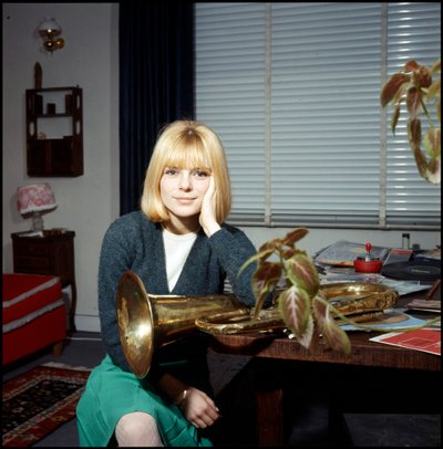 France Gall thuis, Parijs door Bartolome Esteban and studio Murillo