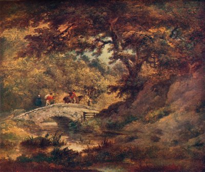Een boslandschap, ca. 1795 door George Morland