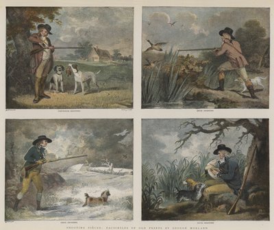 Schietstukken door George Morland