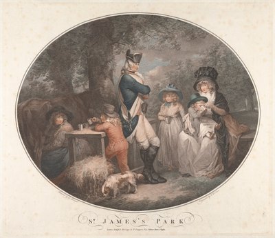 St. James Park door George Morland
