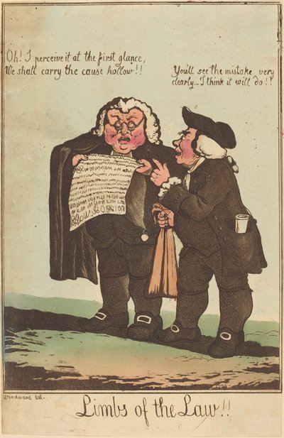 Ledematen van de Wet door George Moutard Woodward
