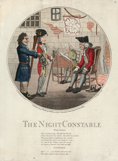 De nachtwacht door George Moutard Woodward