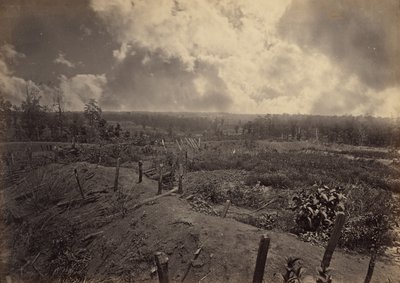 Slagveld van Atlanta, Georgia, 22 juli 1864. Nr. 2 door George N. Barnard