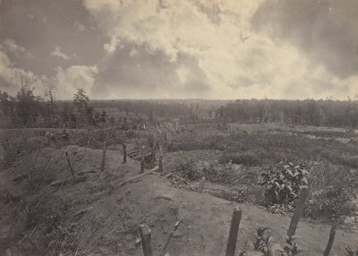 Slagveld van Atlanta, Georgia, 22 juli 1864 nr. 2 door George N. Barnard