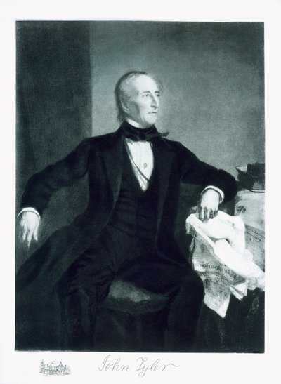 John Tyler, 10e president van de Verenigde Staten van Amerika door George Peter Alexander Healy