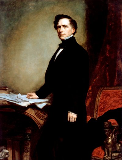 Portret van President Franklin Pierce door George Peter Alexander Healy