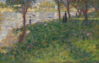 Studie voor La Grande Jatte door George Pierre Seurat