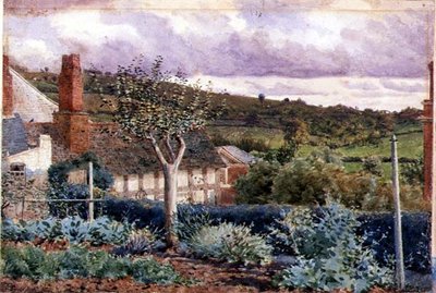 Uit de Tuin van Sherford Cottage, Bromyard door George Price Boyce