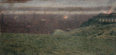 Newcastle vanaf de Rabbit Banks door George Price Boyce