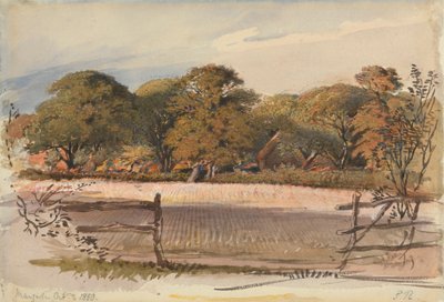 Margate, 2 oktober 1850 door George Richmond