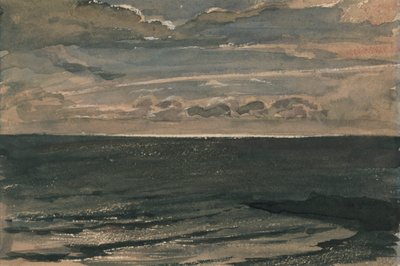 Maanlicht over de Zee, Broadstairs door George Richmond