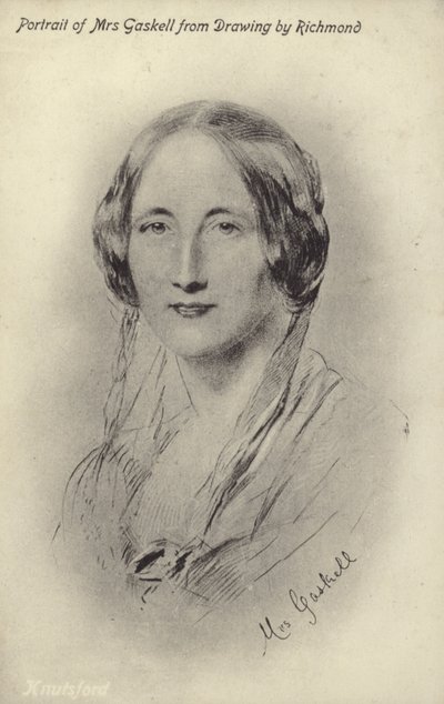 Mevrouw Gaskell (1810-1865), Engelse romanschrijfster en verhalenvertelster door George Richmond